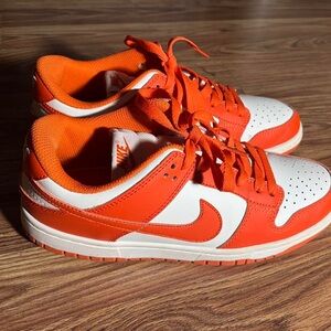 Orange Nike Sneakers